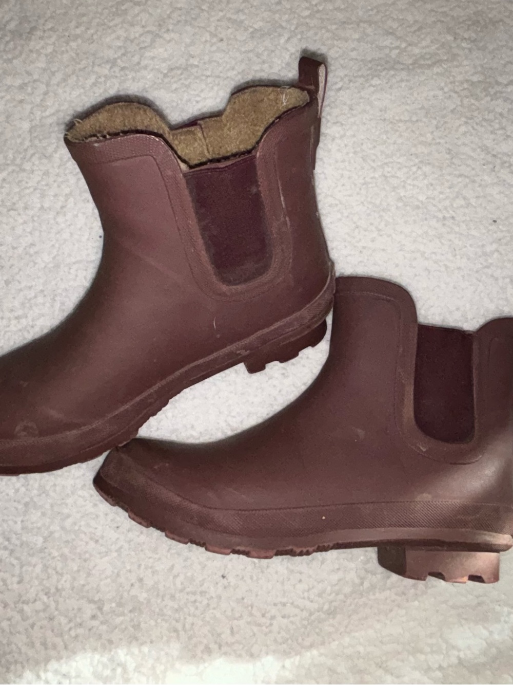 Serra Women's mauve Ankle Rain Boots~ size 8~